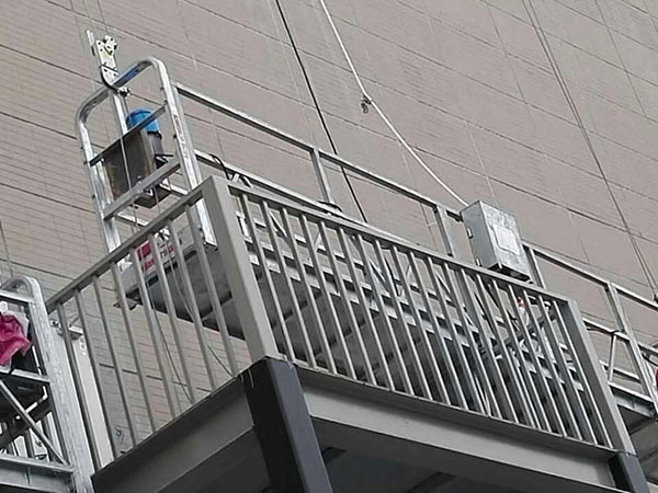 建筑吊籃起升高度的計算及其試運轉